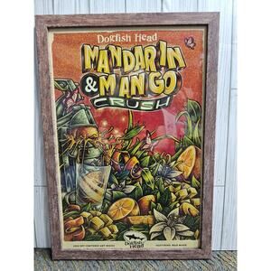 2022 DOGFISH HEAD Off-Centered Art Print - Max Mann - Mandarin & Mango Crush